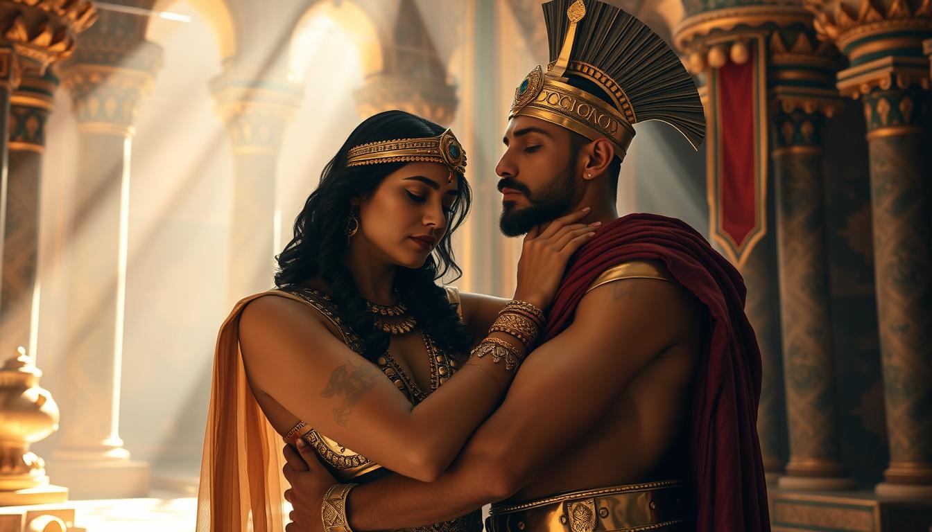 historia de amor entre cleopatra y marco antonio